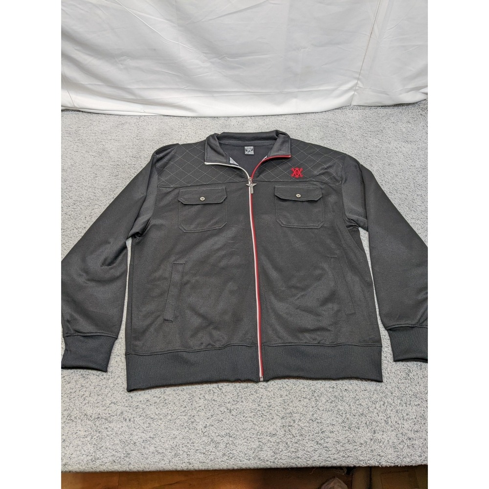 Avirex‎ Aviator Jacket XL Quilted Grunge Moto Military Eagle Streetwear Black